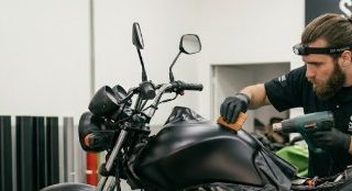 Gold Max Preto Fosco para moto